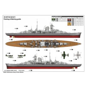Trumpeter 05346 German heavy cruiser Blucher