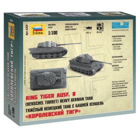 Zvezda 6204 Sd.Kfz 182 King Tiger Henschel