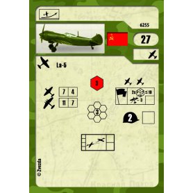 Zvezda 6255 1/144 La-5 Soviet Fighter