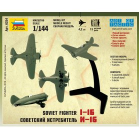 Zvezda 6254 1/144 I-16 Soviet Fighter