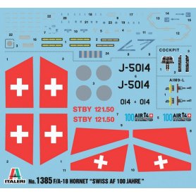 Italeri 1385 F/A-18 Hornet Swiss Air Force