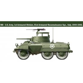 Italeri 15759 WWII M8/M20