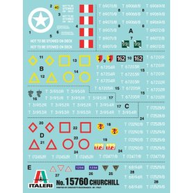 Italeri 15760 1/56 WWII Churchil Mk.III/IV/A