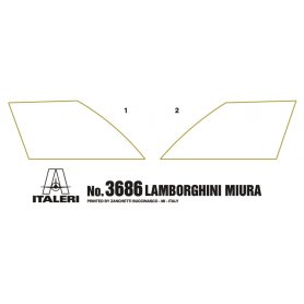 Italeri 1:24 3686 Lamborghini Miura