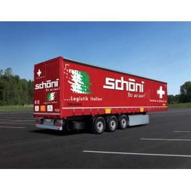 Italeri 3918 1/24 Curtainside Trailer Schoeni.ch