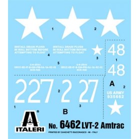 Italeri 6462 LVT-2 AMTRAC