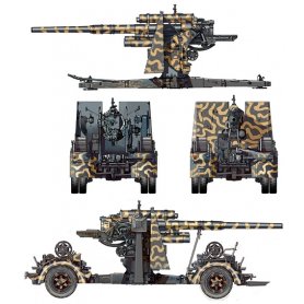 ITALERI 1:48 6602 8,8 CM FLAK 37 AA GUN