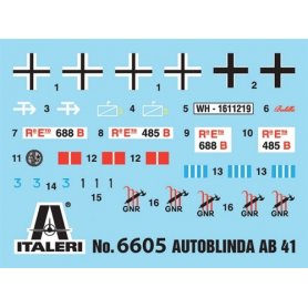 ITALERI 1:48 6605 AUTOBLINDA AB41