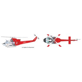 Italeri 70391 Zestaw model.i - Bell 412 L.A. City