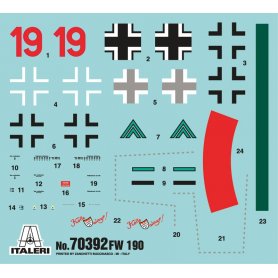 Italeri 70392 Zestaw model. - Focke Wulf FW-190 A8
