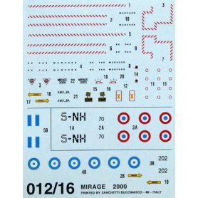 ITALERI 71012 MIRAGE 2000C MODELSET