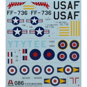 ITALERI 71086 P-51D MUSTANG 1/72