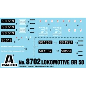 ITALERI N 8702 LOKOMOTIVE BR50 1/87