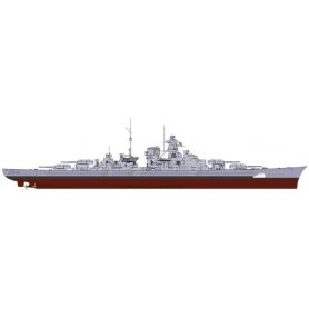 Italeri 1:700 46501 World Of Warships Bismarck