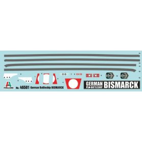 Italeri 1:700 46501 World Of Warships Bismarck