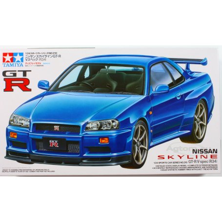 TAMIYA 1:24 Nissan Skyline GT-R V-spec - (R34)