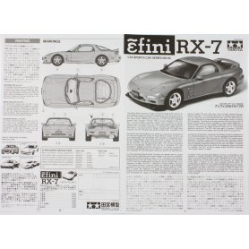TAMIYA 1:24 Mazda Efini RX-7