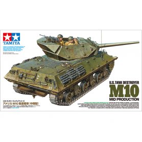 Tamiya 1:35 35350 US Tank Destroyer M10 Mid Production