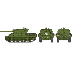 Tamiya 1:35 35350 US Tank Destroyer M10 Mid Production