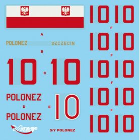 Mirage 1:50 Polski jacht S/Y Polonez