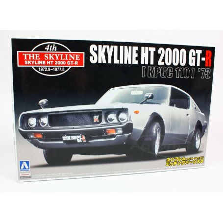 Aoshima 1:24 Nissan Skyline C110 2000 GT-R 1973