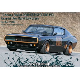 Farba Zero Paints 1407 73 Nissan Skyline 2000 GT-R KPGC110 Green