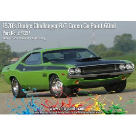 Farba Zero Paints 1397 1970's Dodge Challenger R/T Green GO 60ml