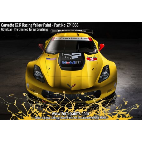 Farba Zero Paints 1368 Corvette C7.R Racing Yellow 60ml