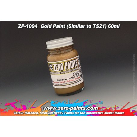 Farba Zero Paints 1094 Gold Similar to TS21 60ml