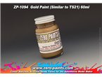 Farba Zero Paints 1094 Gold Similar to TS21 60ml