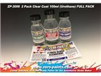 Lakier bezbarwny 2 składnikowy Zero Paints Gloss 2 Pack Clearcoat 100ml