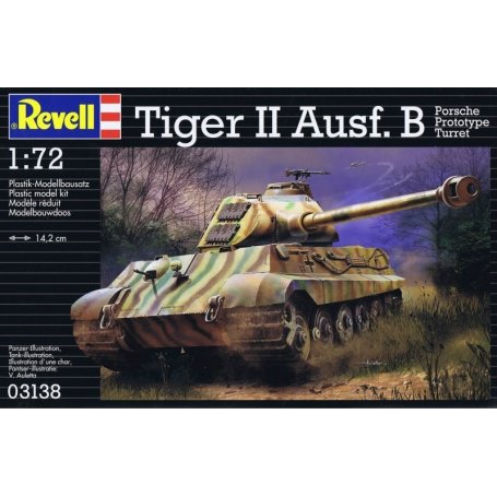 Revell 1:72 Tiger II Ausf. B Porsche Prototype Turret