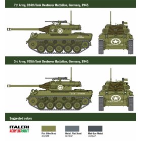 Italeri 1:56 15762 M18 Hellcat