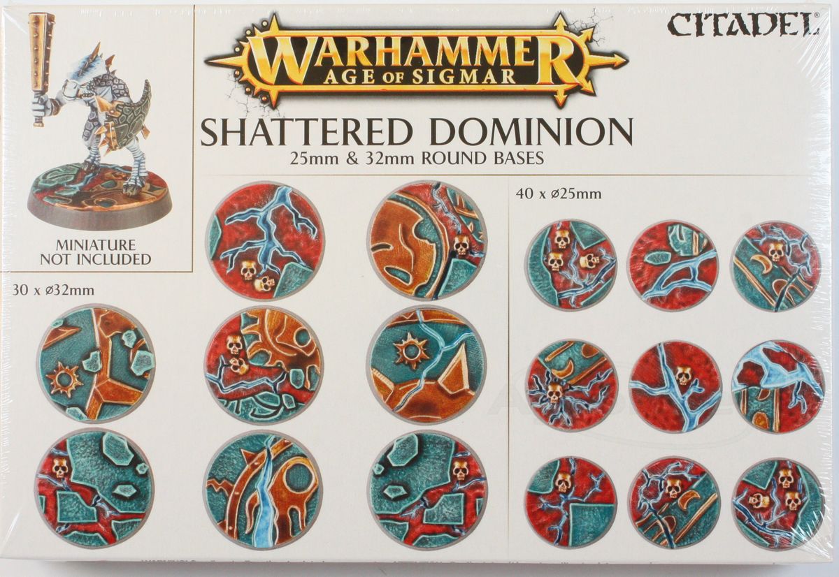 Shattered Dominion 25 & 32mm Round Bases - Accessories - Warhammer