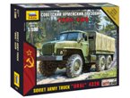 Zvezda 1:100 Ural 4320 - SOVIET ARMY TRUCK