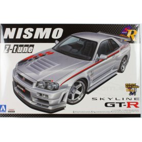 Aoshima 1:24 Nissan Skyline GT-R Nismo R34 Z-Tune