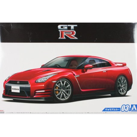 Aoshima 1:24 Nissan R35 GT-R Pure Edition 2014