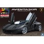 Aoshima 1:24 Lamborghini Aventador LP700-4 Black Prepainted