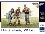 MB 1:32 Piloci Luftwaffe | 3 figurki |