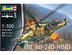 Revell 1:100 Mil Mi-24D Hind