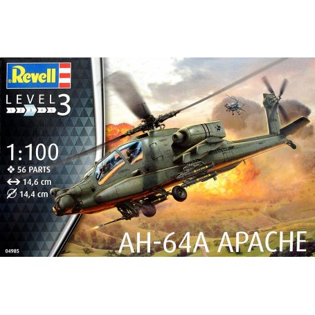Revell 04985 1/100 AH-64A Apache