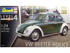 Revell 1:24 Volkswagen Beetle POLICE