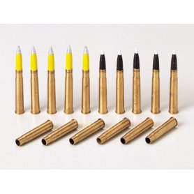 Tamiya 1:35 35189 Tiger I Brass 88 mm Projectiles