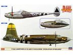 Hasegawa 1:72 P-38J Lightning i B-26B/C Marauder Overlord | 2w1 |