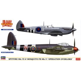 Hasegawa 02096 Spitfire Mk.VII & Mosquito FB Mk.VI