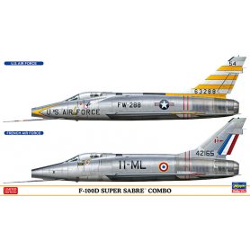 Hasegawa 02200 F-100D Super Sabre Combo