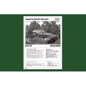 Hobby Boss 80140 German 2cm Flak 38 PzKpfw.38t