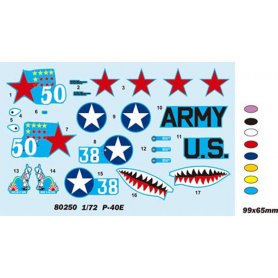 HOBBY BOSS 1:72 P-40E Kittyhawk