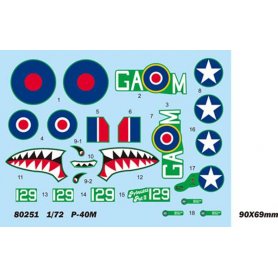 HOBBY BOSS 1:72 P-40M Warhawk