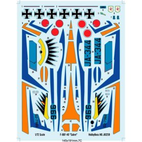 HOBBY BOSS 1:72 American F-86F-40 Sabre